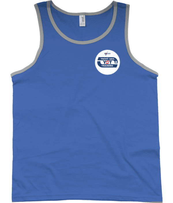 branded sailing school vest learn to sail