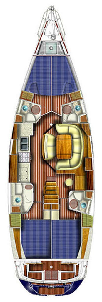 sun odyssey internal layout yacht sail training