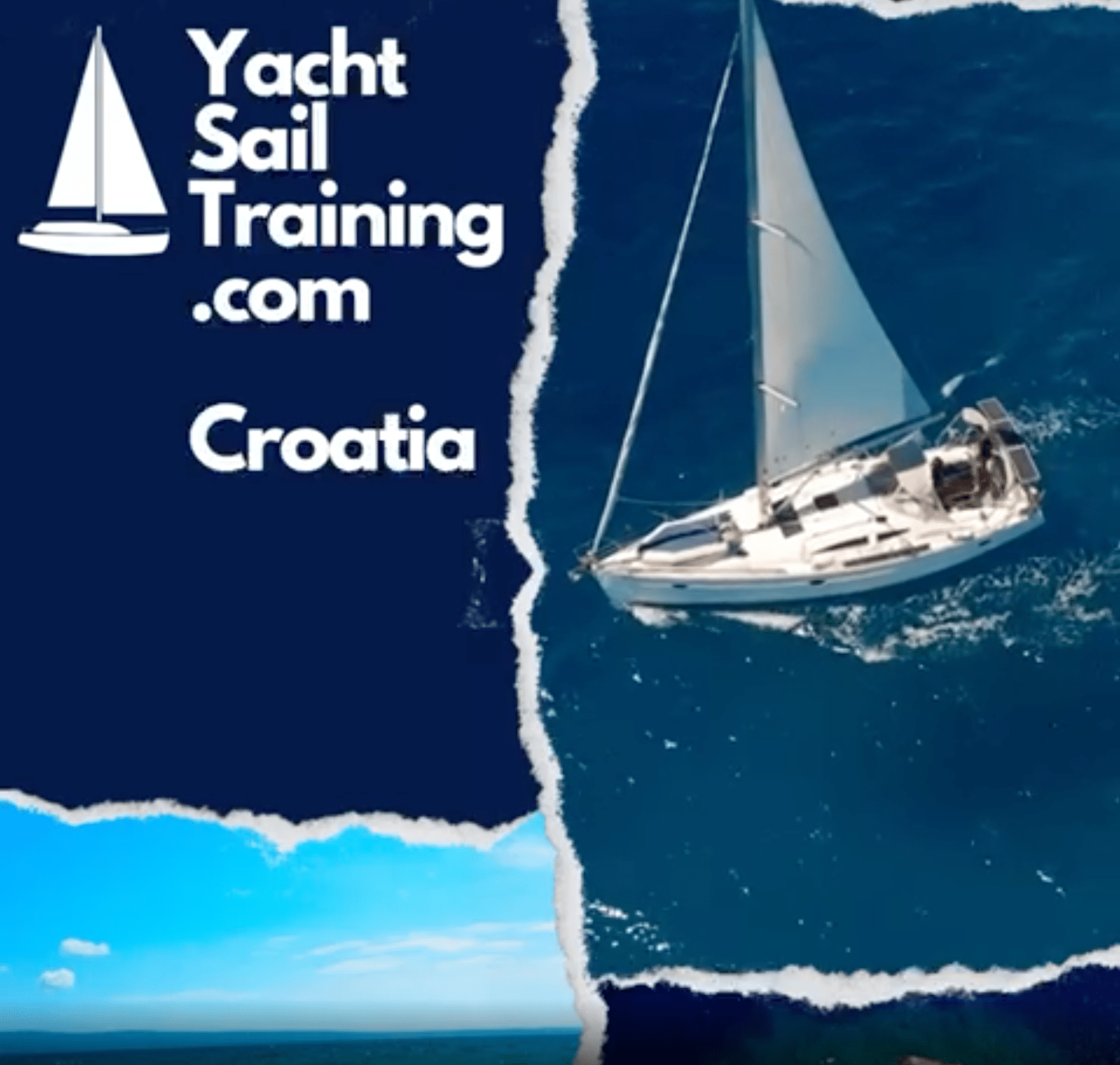 Sailing in Croatia, learn to sail, have a holiday. 5 day training and a