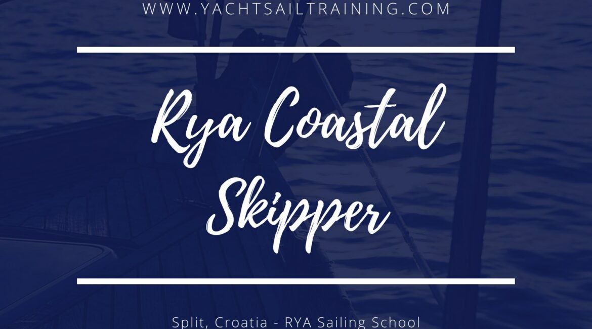 Yacht at Rya training centre