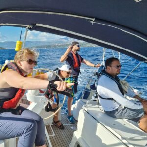 Sailing A Yacht In Croatia