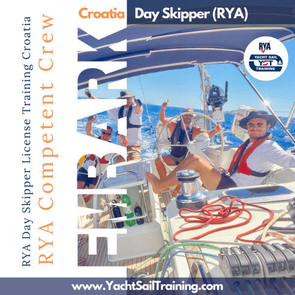 Rya Sail courses Yacht Sail training Milna Brac Island