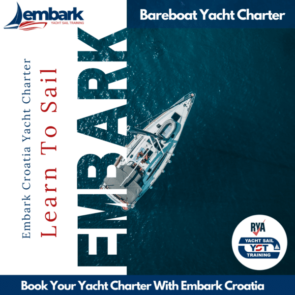 Bareboat yacht charter in Croatia with Embark, sailing yacht cruising the Adriatic Sea from Split-Dalmatia